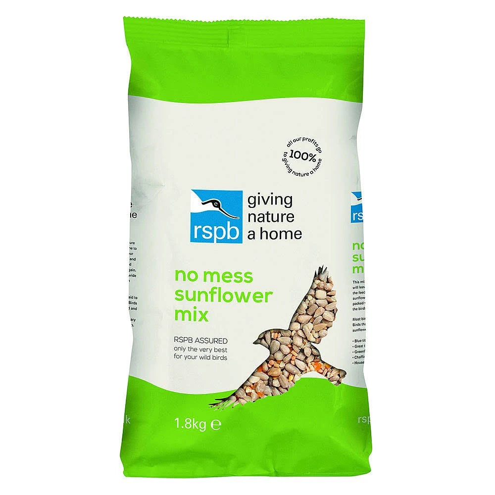 Rspb - No Mess Sunflower Mix 1.8kg