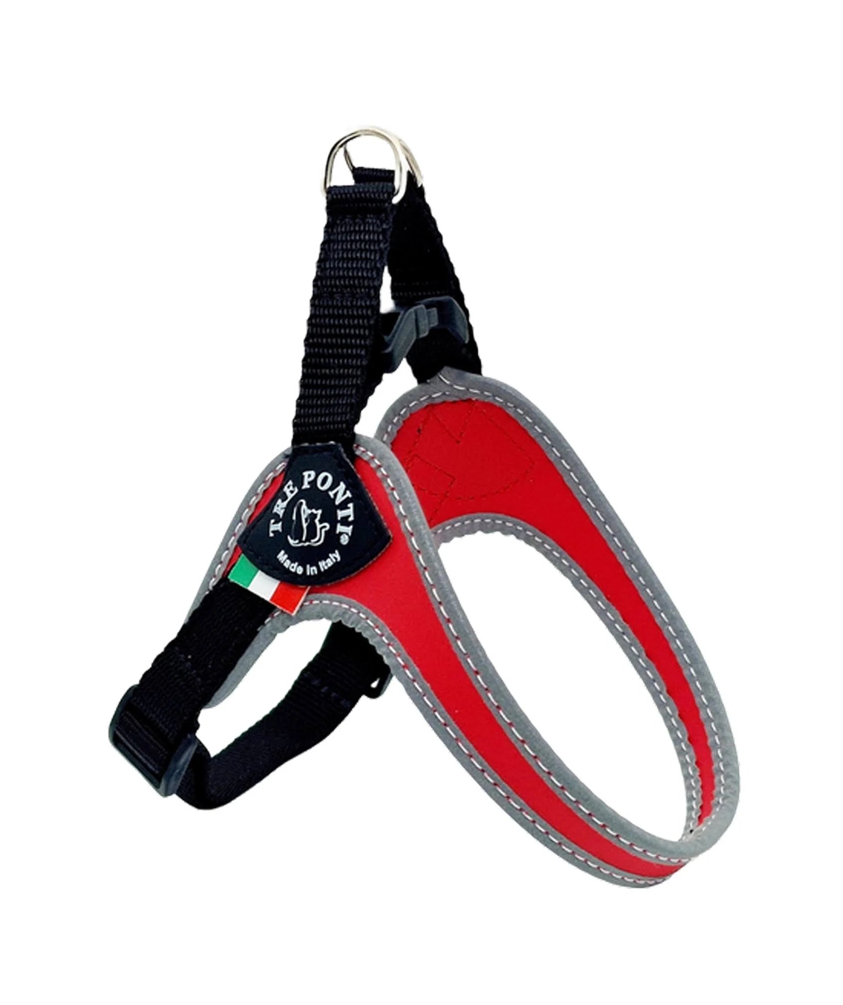 Tre Ponti Fibbia Small Dog Harness with Adjustable Belly Strap