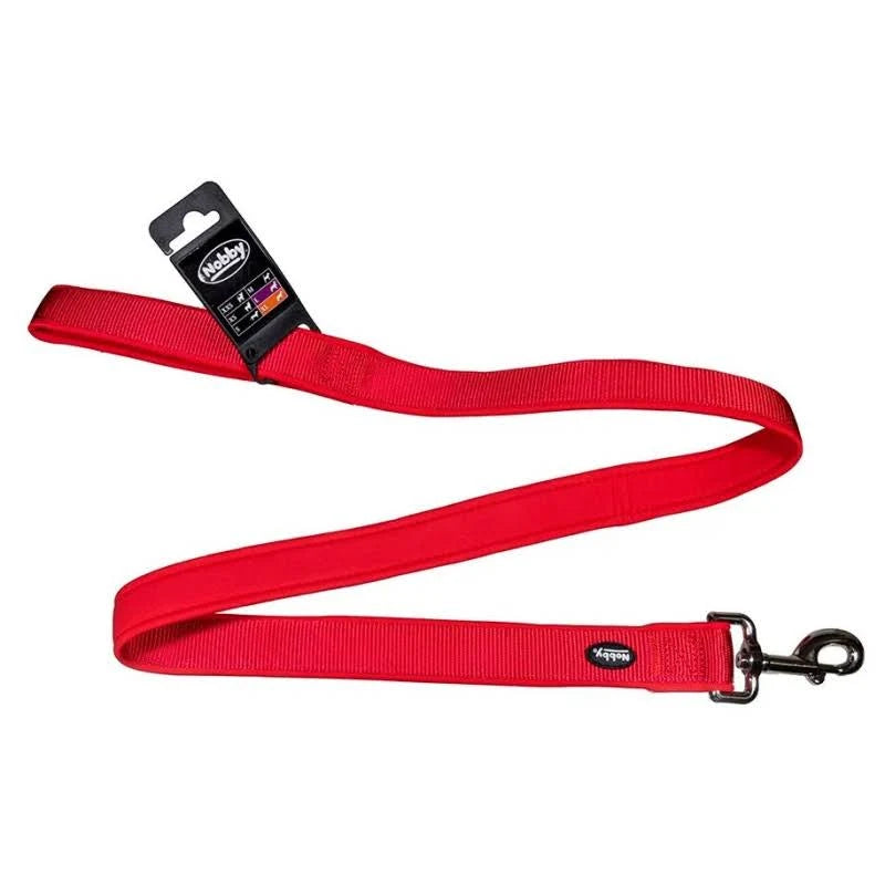 Nobby Classic Preno Dog Lead, 120 cm/25-35 mm, Red