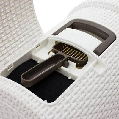 Keter Curver Cat Litter Box - Ivory/beige