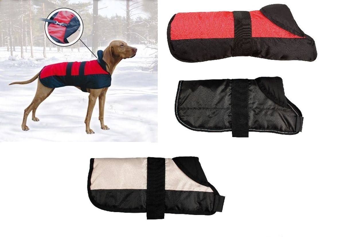 Karlie Polar Bear Teflon Dog Coats, Black, 35 cm