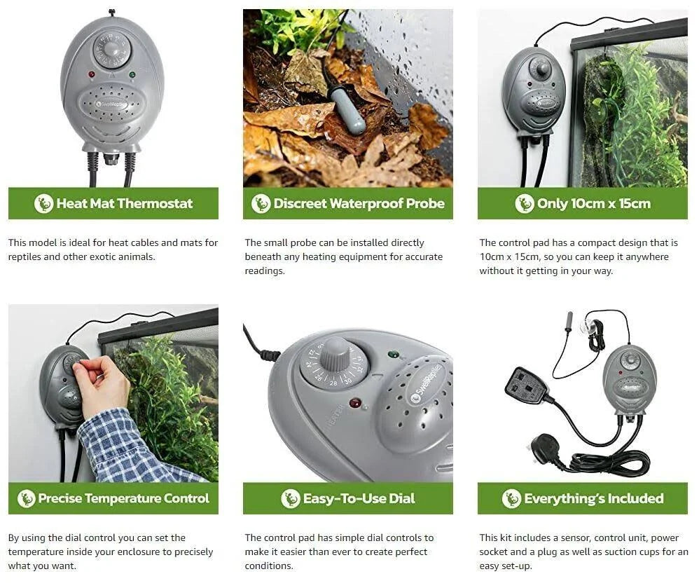 Swell Reptiles Infrared Terrarium Thermometer