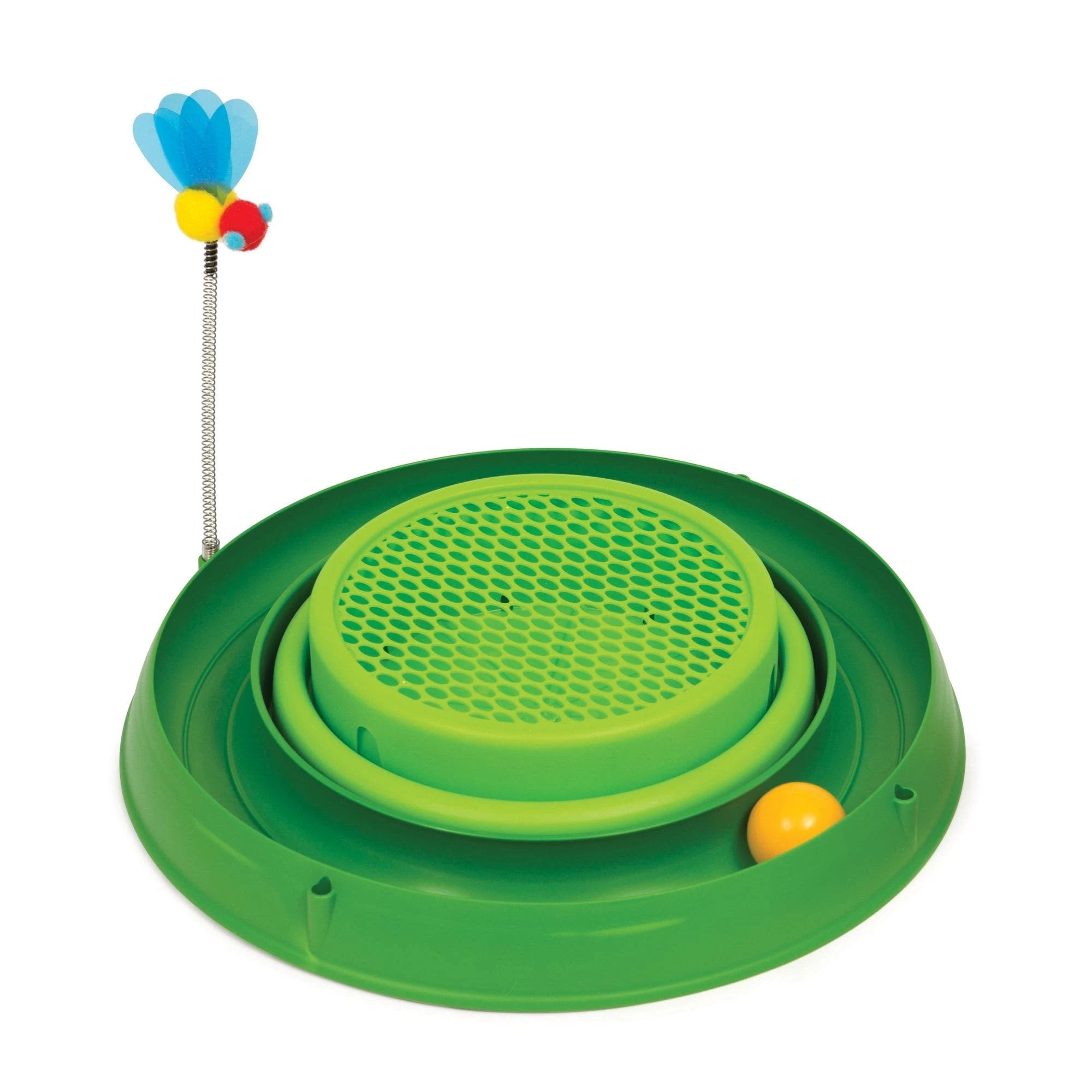 Catit Play Circuit Ball Cat Toy with Grass