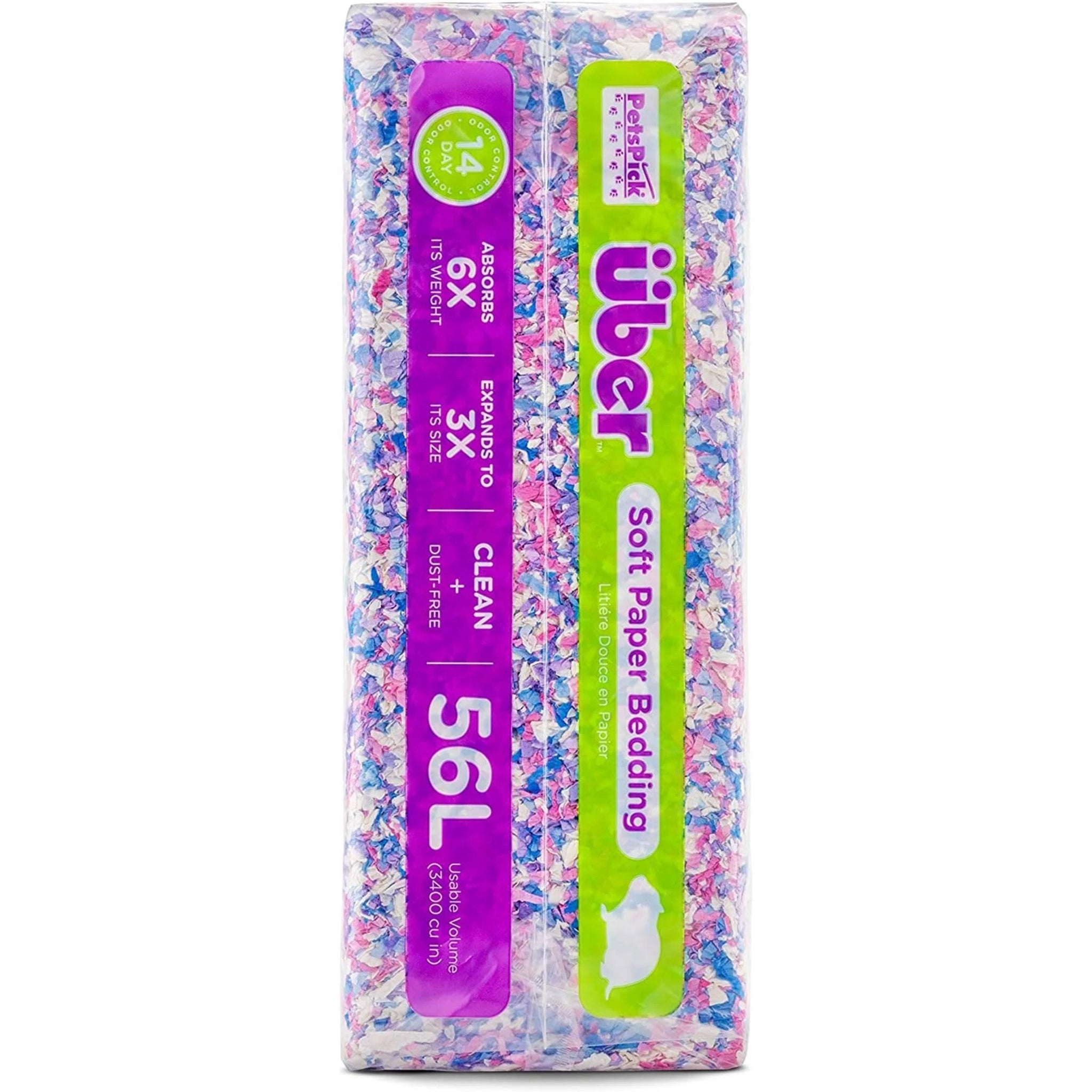über - Soft Paper Bedding 56L Confetti - (45063)