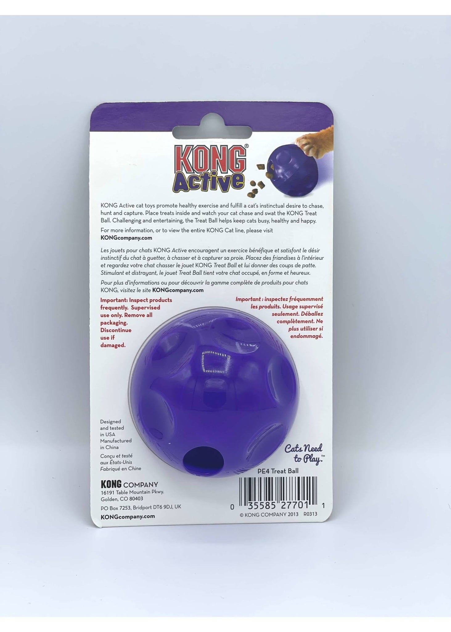 Kong - Cat Treat Ball