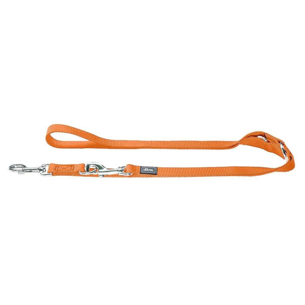 Hunter Nylon Training Lead Rope, 15/200, Medium, Grey