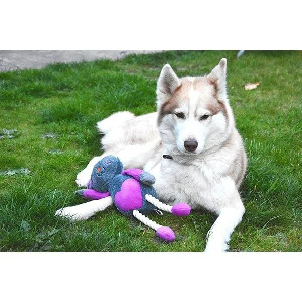 Rosewood Mister Twister Ruby Rabbit Dog Toy