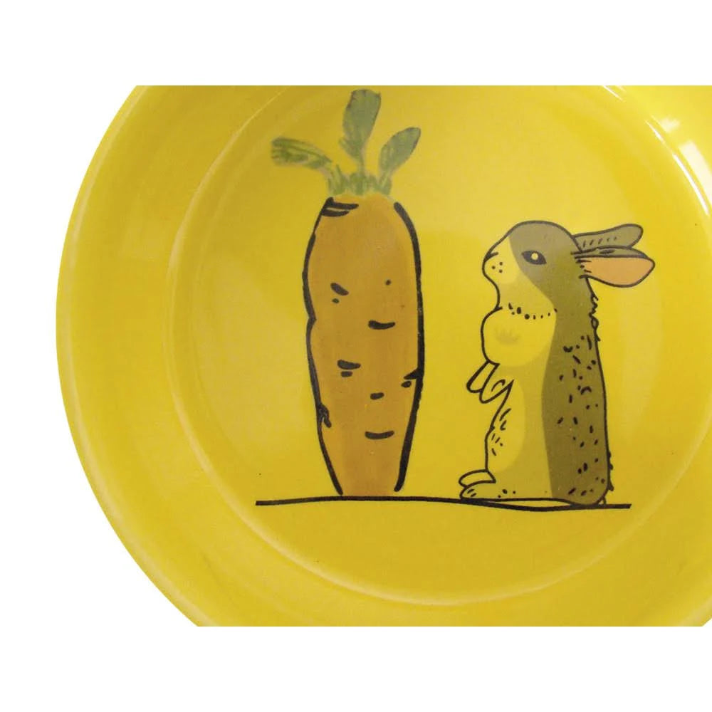 Ceramic Rodent Feeder Nobby Pet Carrot Plus
