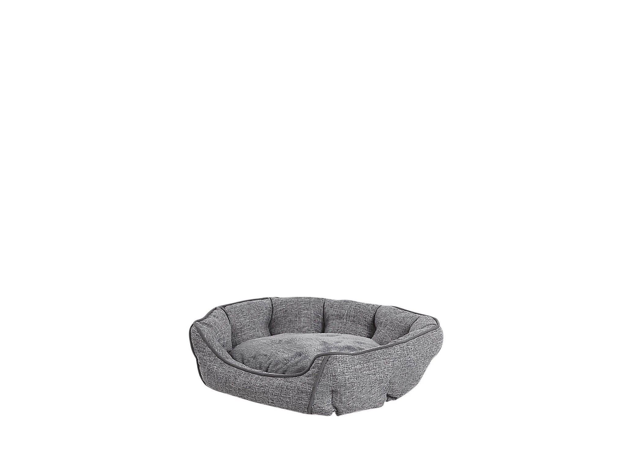 Beliani Dog Bed Grey 65 x 50 cm CANDIR