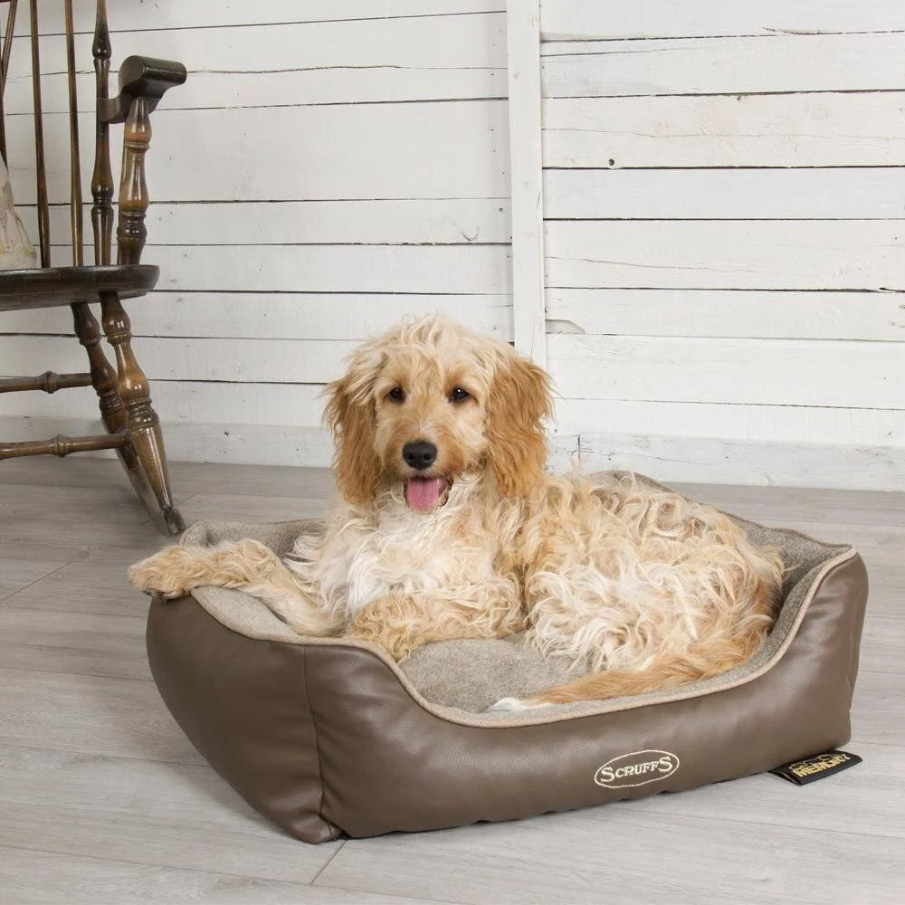 Scruffs Chateau Orthopaedic Box Bed - Latte