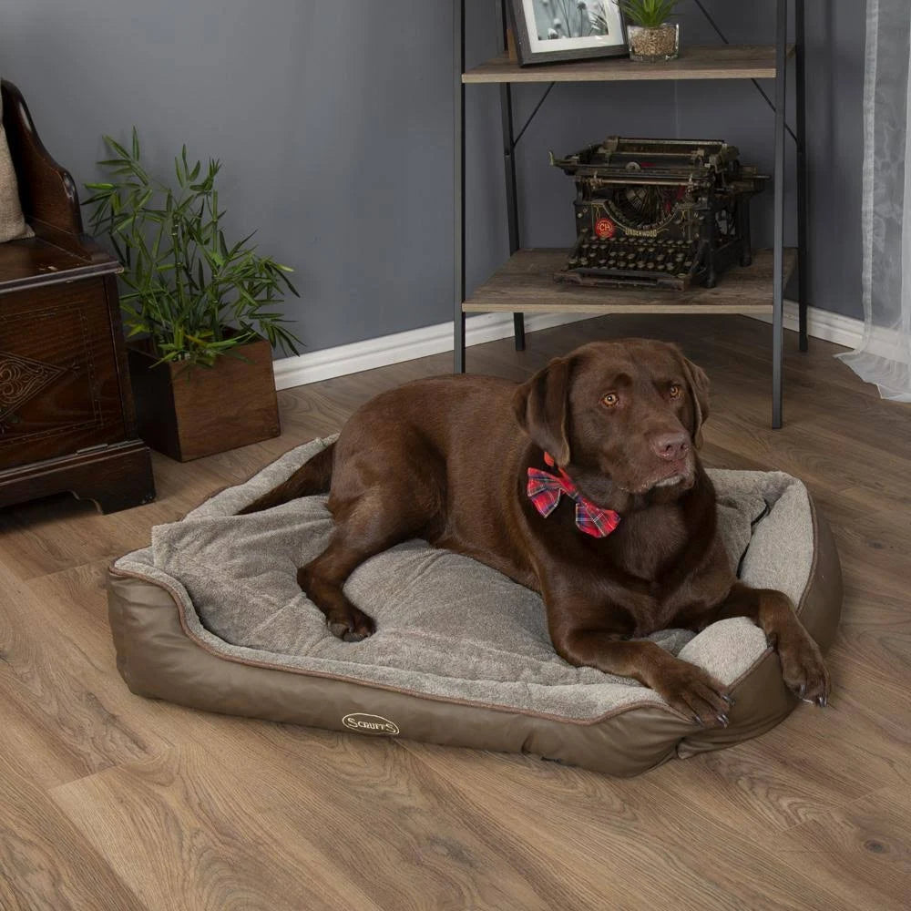Scruffs Chateau Orthopaedic Box Bed - Latte