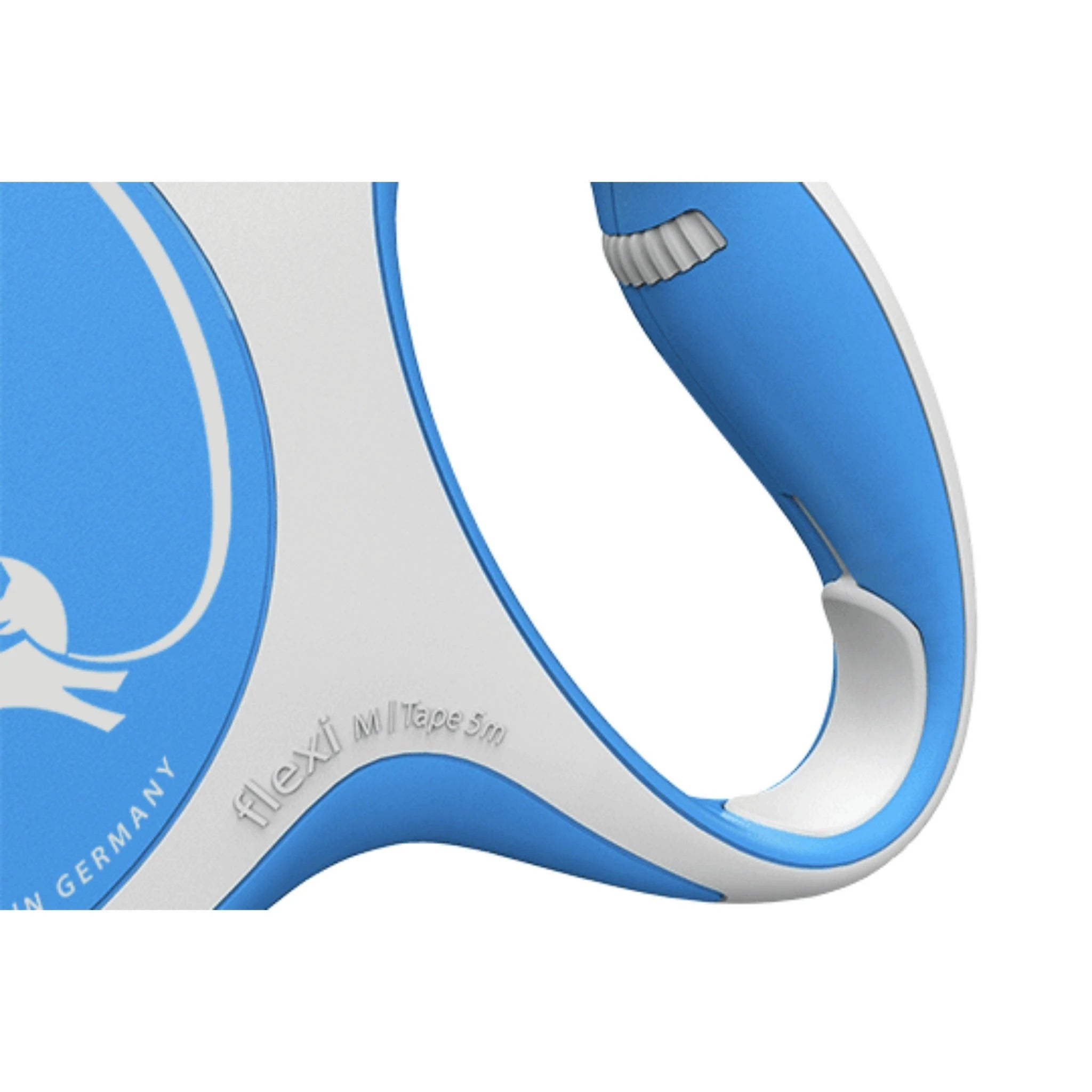 Flexi New Comfort Tape Dog Lead - Light Blue / XS / 3M