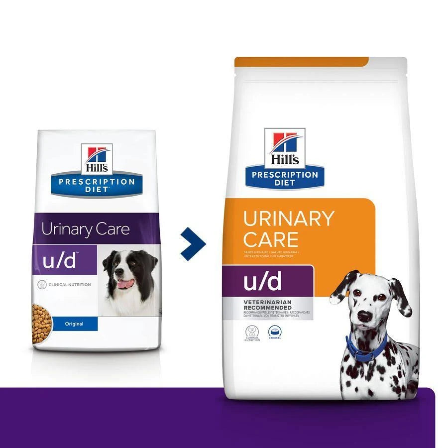 Hill's Prescription Diet U/D Urinary Care Dog Food - Dry 4kg
