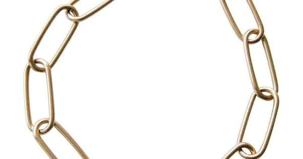 HS Sprenger Copper Length Links Dog Collar - 67 cm