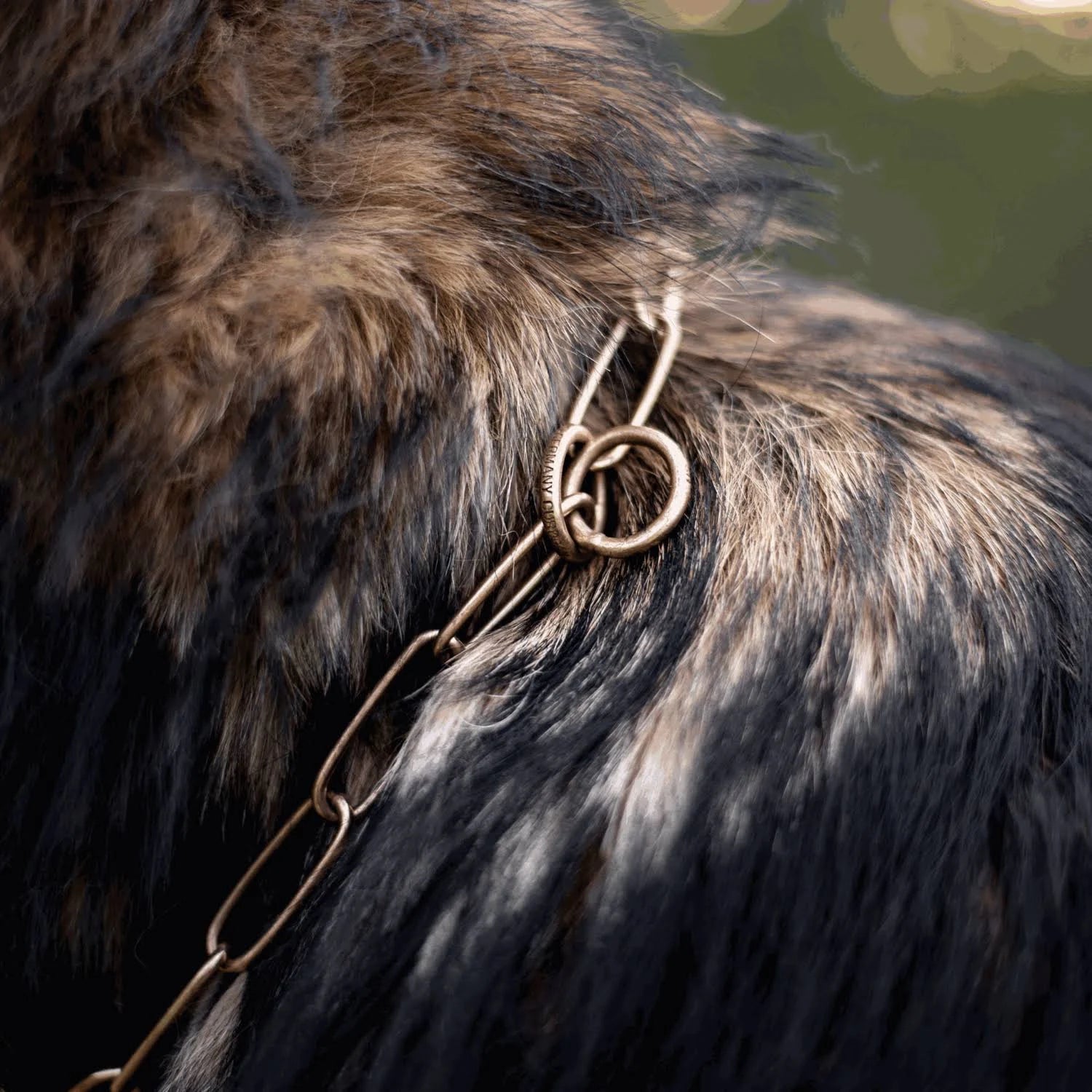 HS Sprenger Copper Length Links Dog Collar - 67 cm