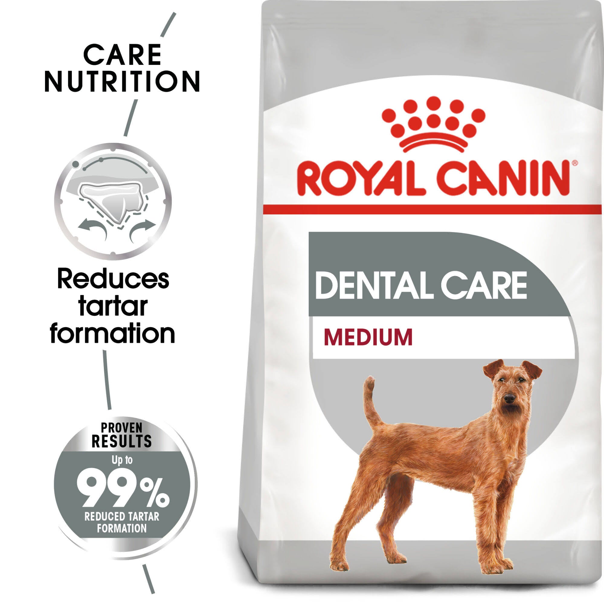 Royal Canin Adult Medium Dental Care Dry Dog Food 3kg