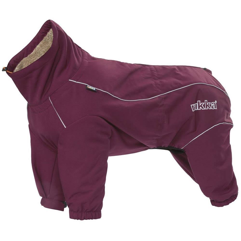 Rukka Pets Thermal Dog Overall (Burgundy, 30)