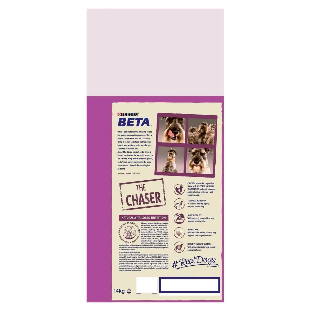 Beta Senior Dog - Dry Food with Chicken - G48281 - Animed