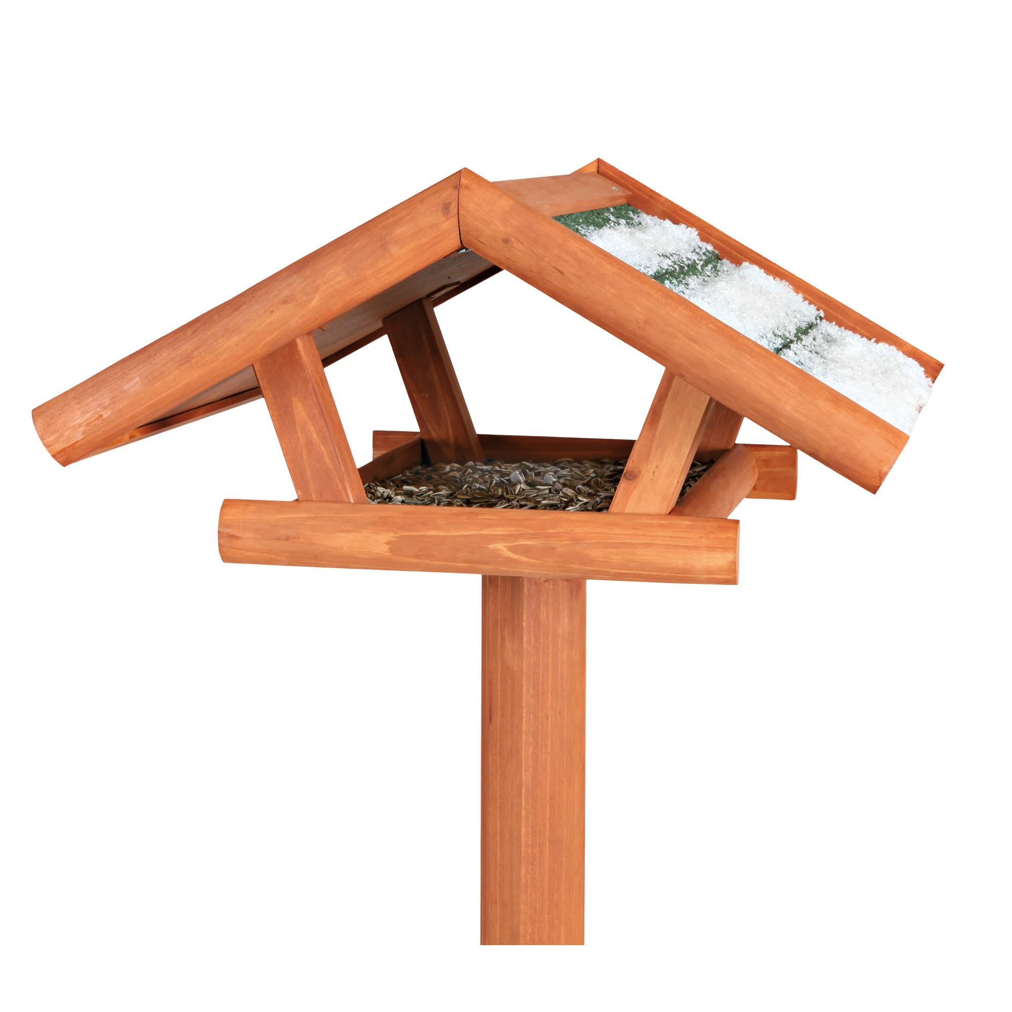Trixie Standing Bird Feeder Natura 46X22X44 cm Brown 5570