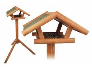 Trixie Standing Bird Feeder Natura 46X22X44 cm Brown 5570