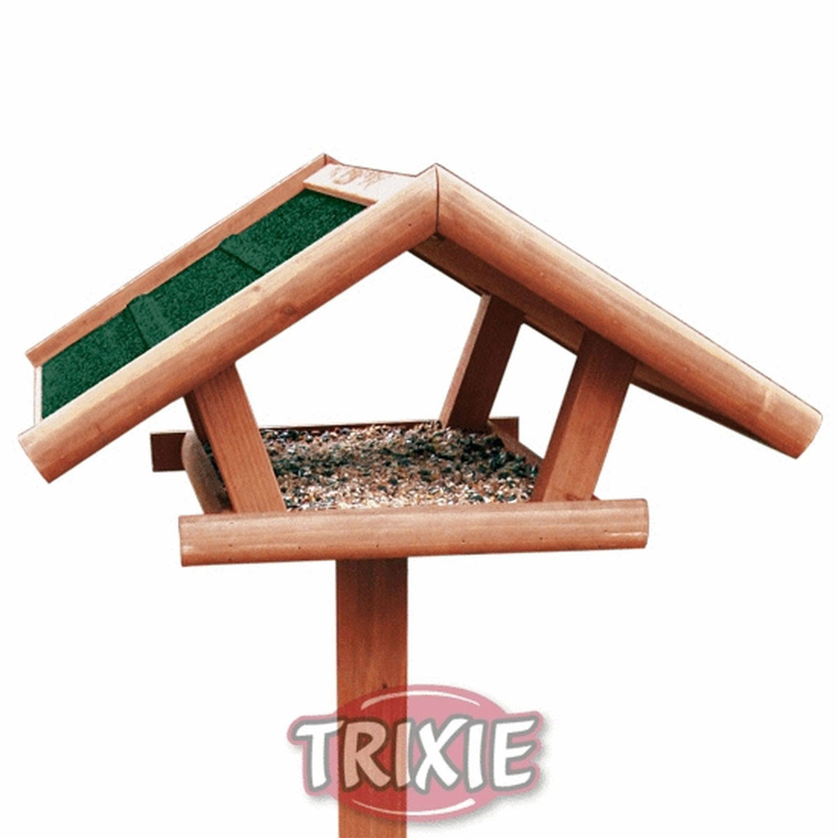 Trixie Standing Bird Feeder Natura 46X22X44 cm Brown 5570