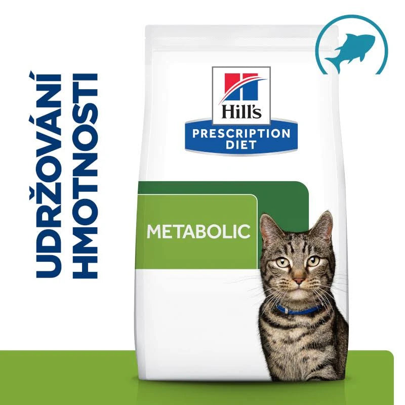 Hill's Prescription Diet Metabolic Weight Management Dry Cat Food with Tuna - 3kg